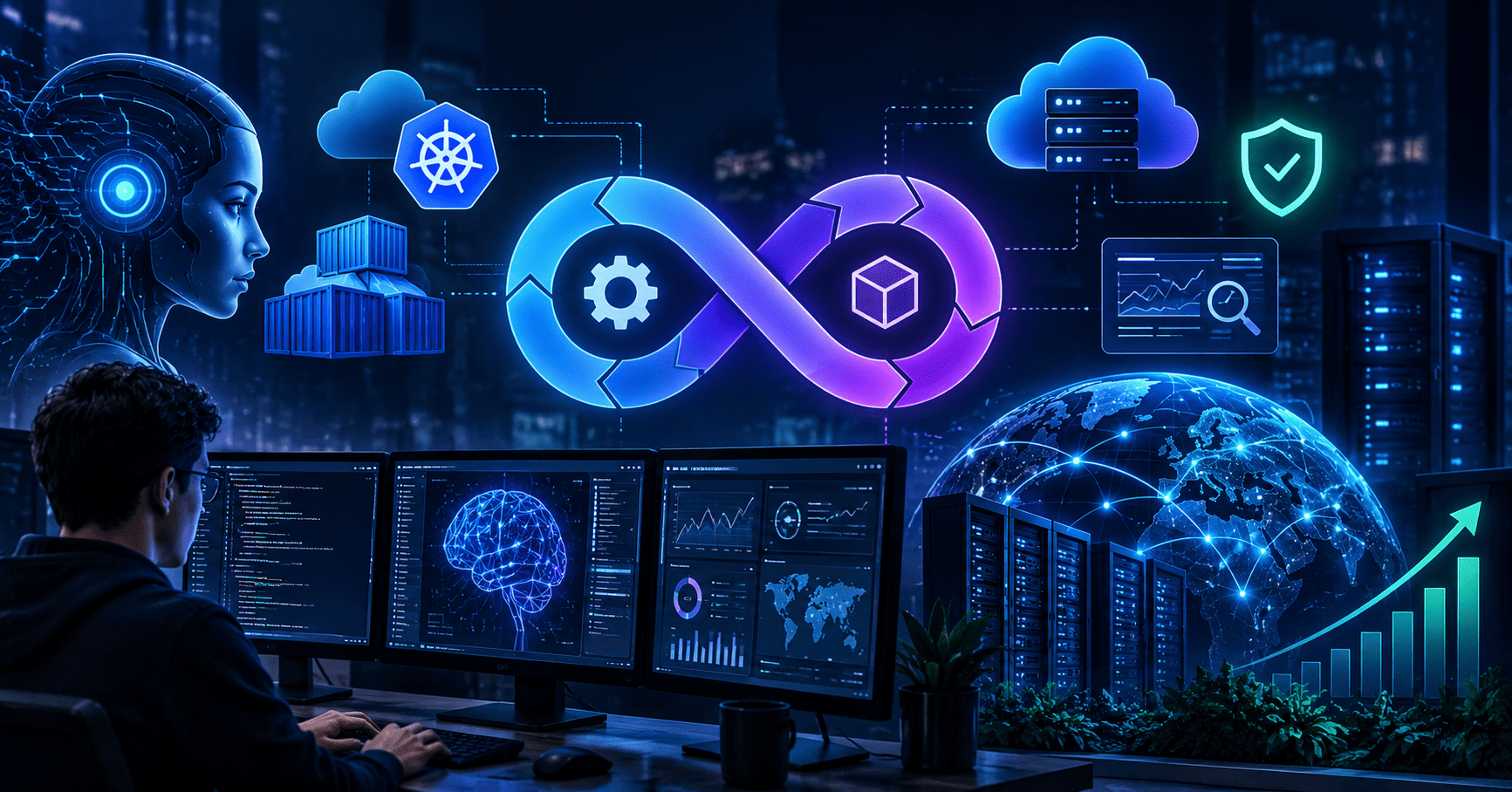 DevOps for AI Applications: Deployment, Monitoring, and Reliability