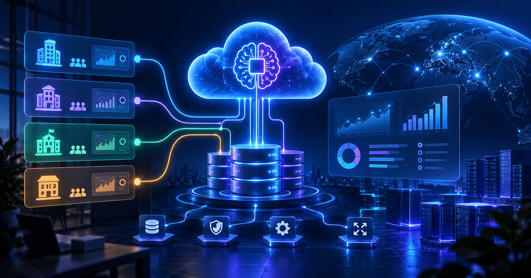 SaaS Architecture for AI Products: Multi-Tenancy, Usage, and Scale