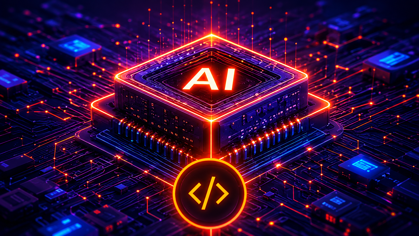 Custom AI development visualization