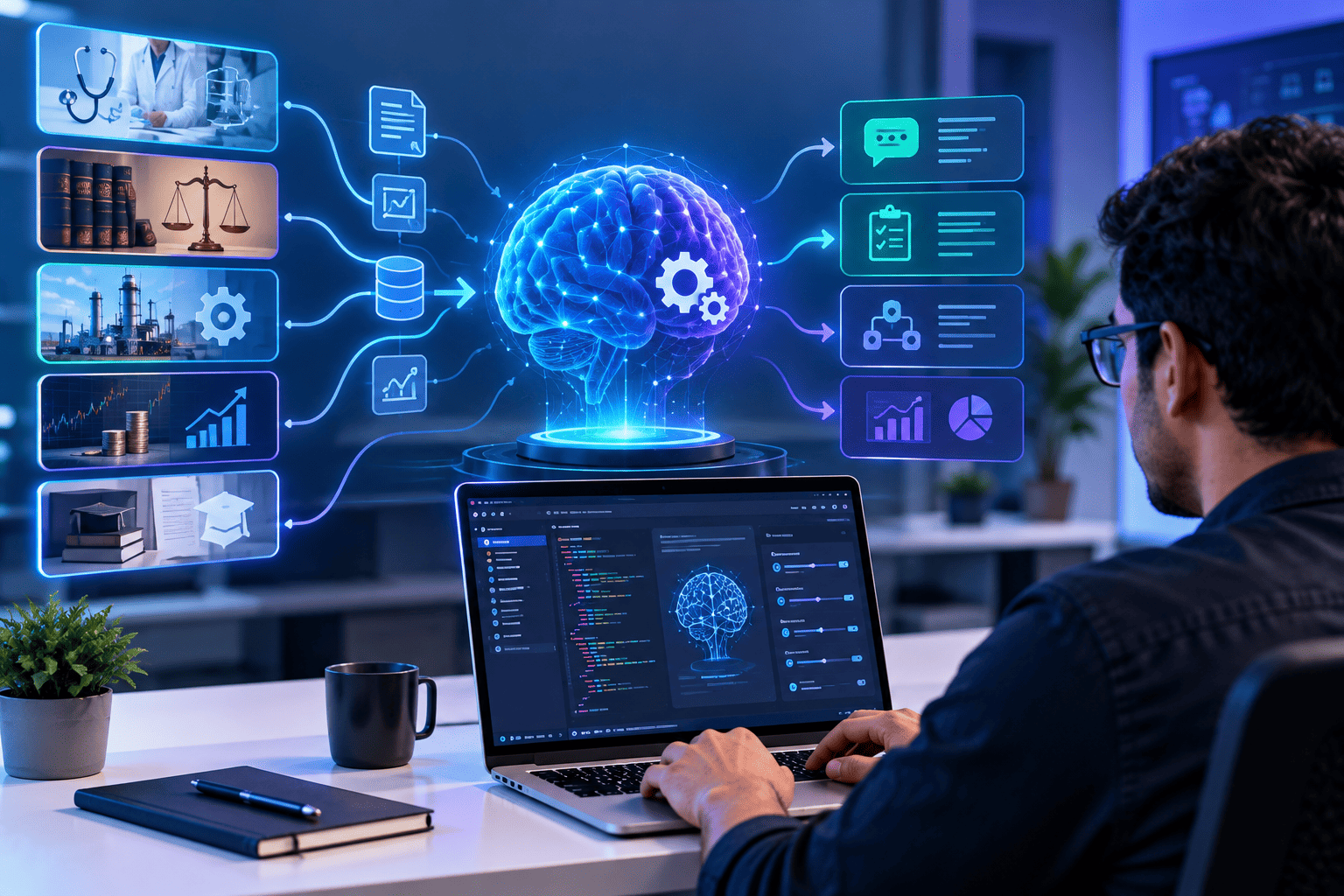 Domain-Specific LLM Fine-Tuning Studio