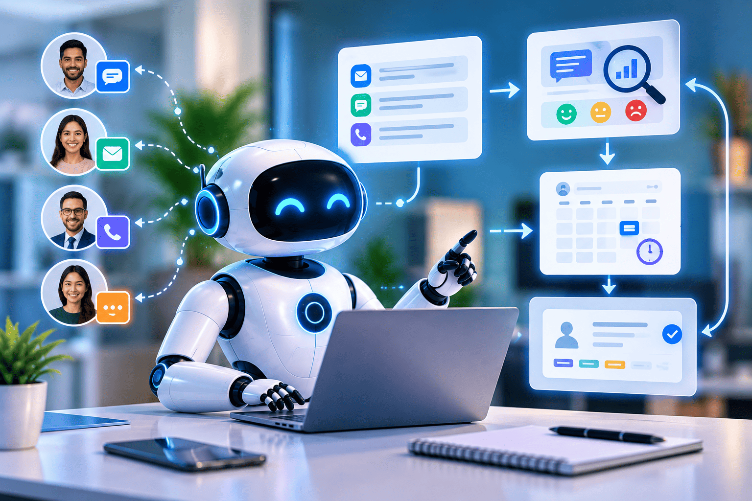 Agentic Follow-Up & CRM Workflow